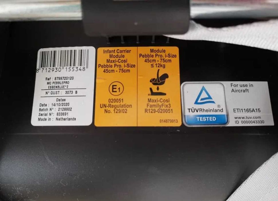 Scoica auto Pebble Pro I-Size, Essential Blue, Maxi-Cosi