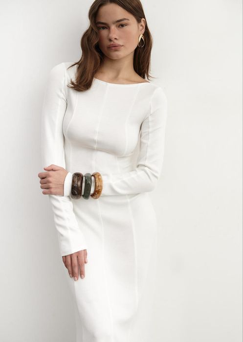 Платье белое Mollis XS