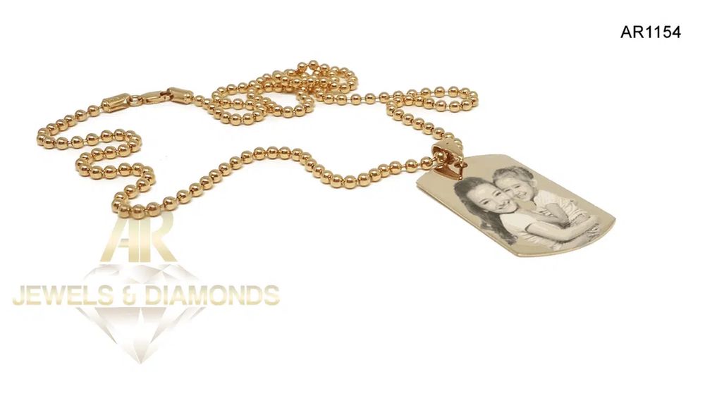 Lantisor army  60cm Aur 14K cu pandantiv Army [AR1154] model ARJEWELS