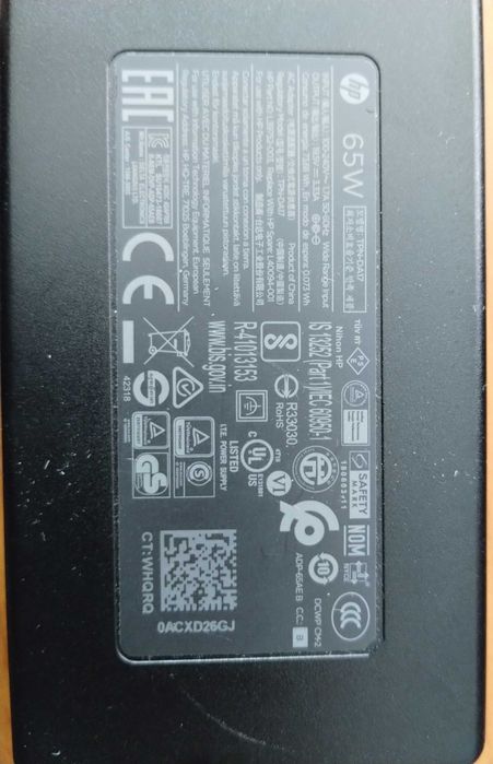 Alimentator/Incarcator laptop HP 65W