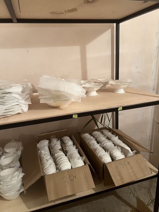 Прокат посуды стол стулья