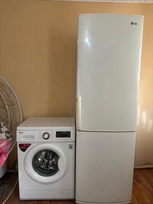 Холодильник стиралка LG no frost