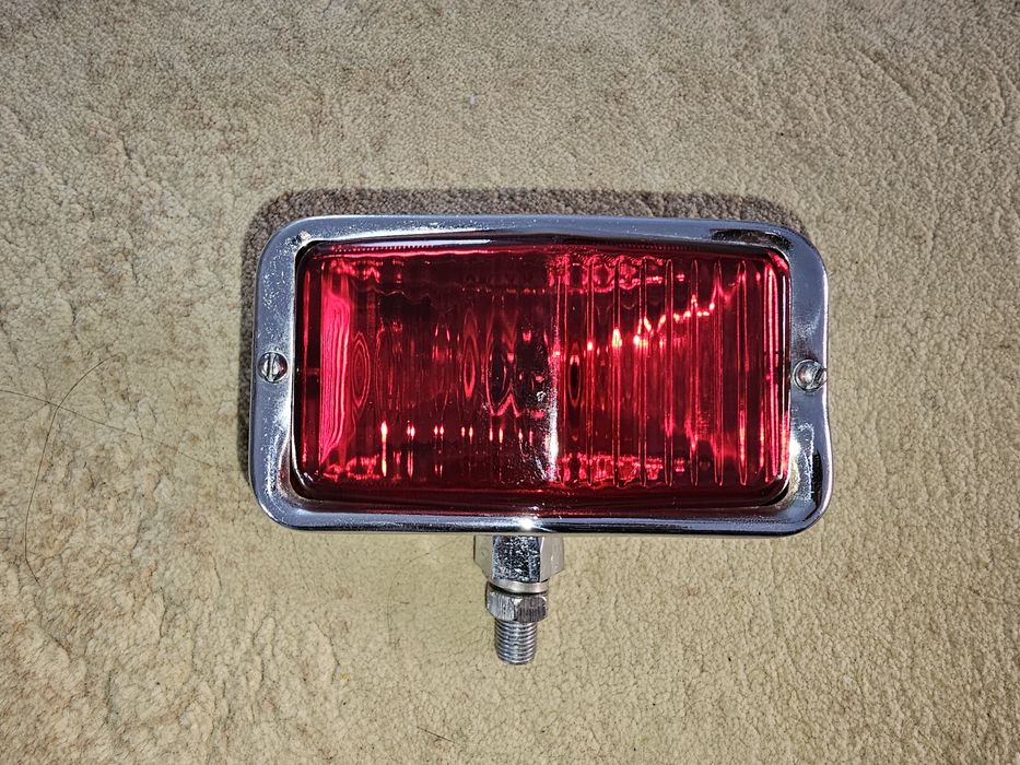 Стоп ретро хром стекло