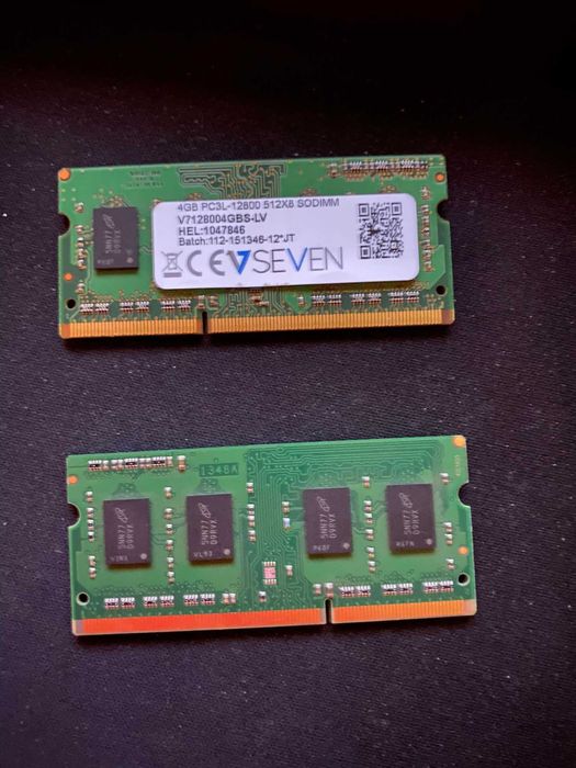 Placute RAM 4GB sodimm udimm DDR3L DDR3 DDR4