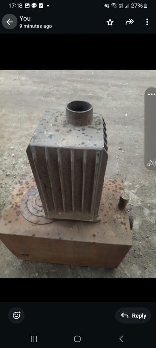 Бу ржуйка печка на углах