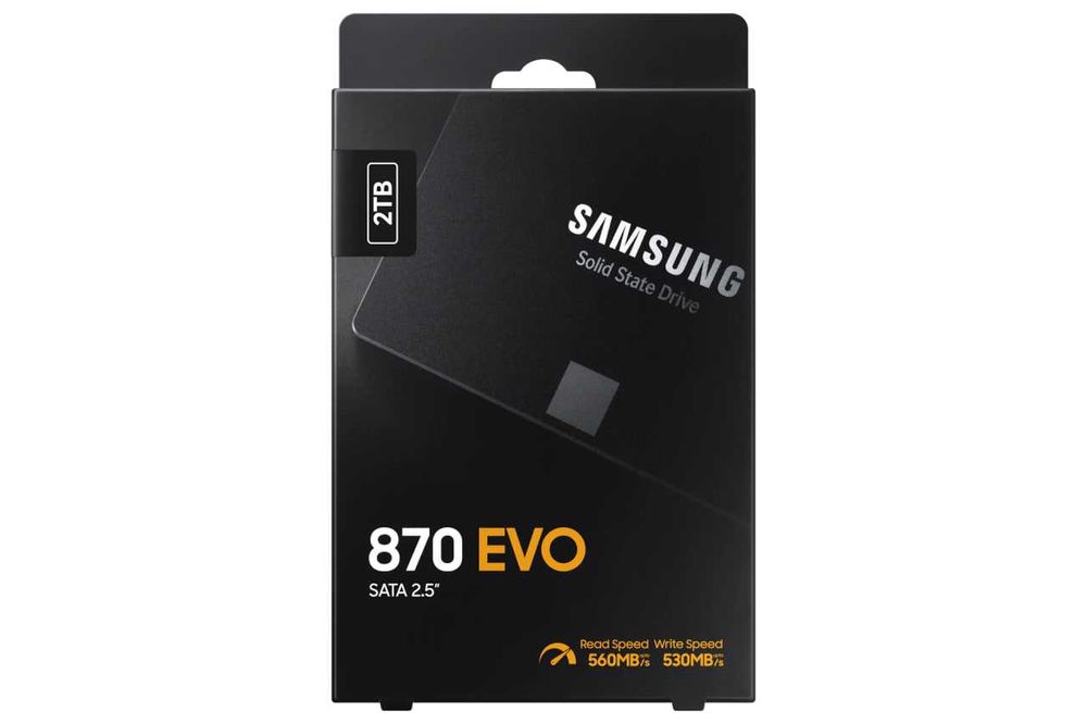 Samsung 870 EVO 2tb 2.5-Inch SATA Internal SSD! Новый запечатанный!