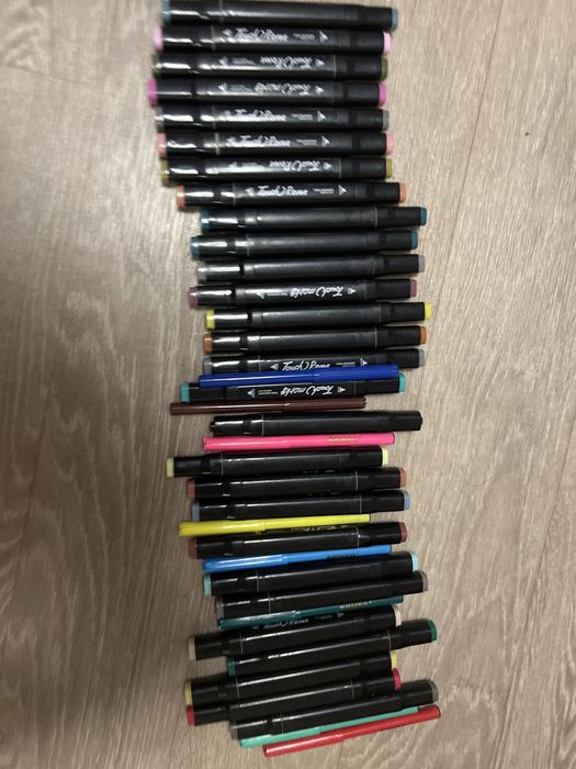 фломастеры, разные цвета