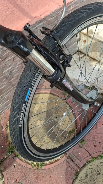Bicicleta 28 Albastru usoara 8 viteze