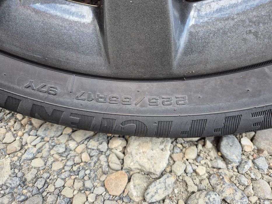 Jante aliaj cu anvelope DOT 2023 /2025       255/55 R17 Audi A6 C7  A4 B8