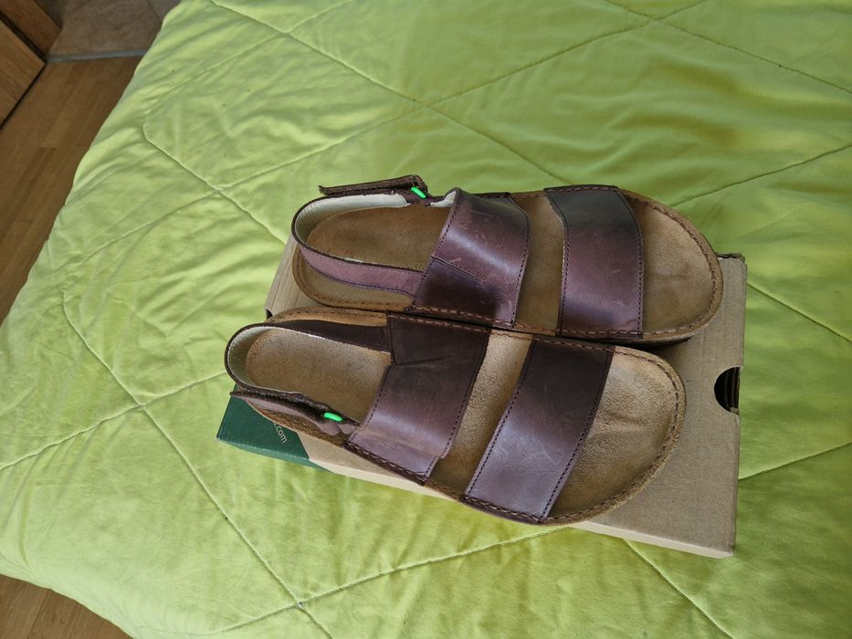 Мъжки сандали от естествена кожа