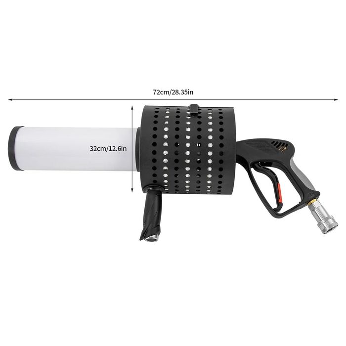 Pistol confeti și Co2 pentru distrctie