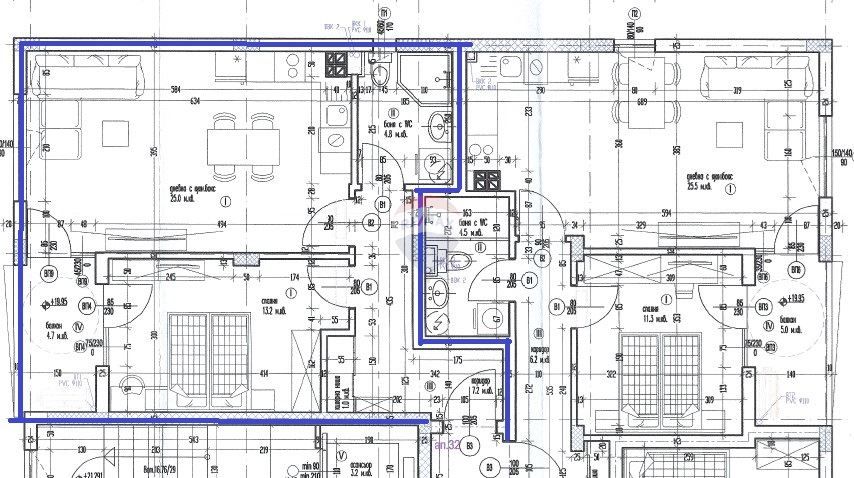 Продава се Двустаен апартамент в Варна, Левски - 72 кв.м за 1952 €/кв.м - Снимка #7