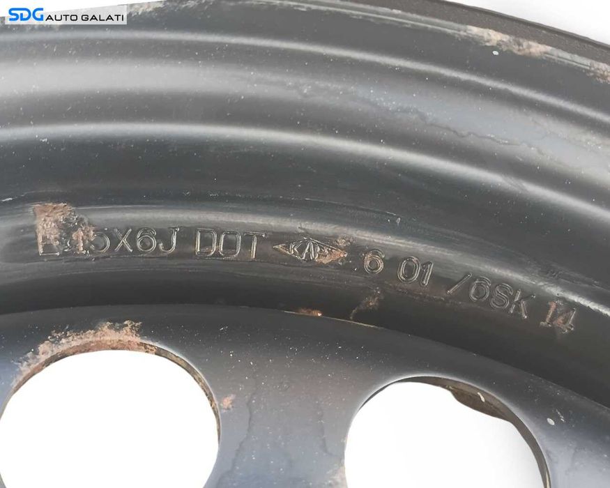 Janta Roata Rezerva Normala Tabla Otel 195 65 15 R15 Opel Signum 2002 - 2008 (15X6J) [JNT0043]