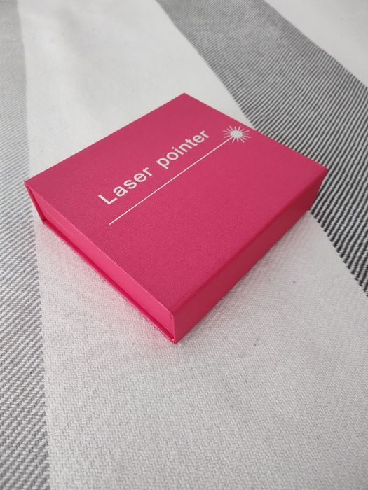 Laser verde puternic raza 10km carcasa aluminiu