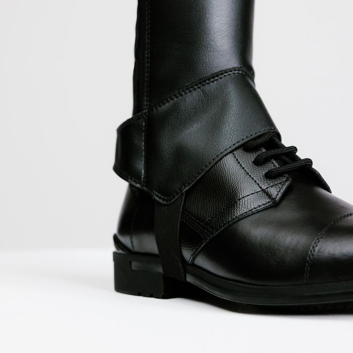 Jambiere 500 echitație Negru Adulţi - M - produs resigilat Decathlon