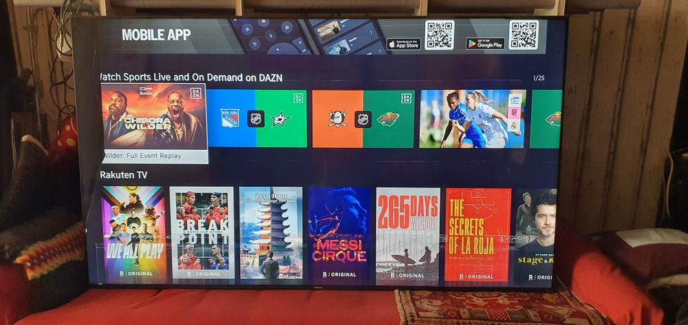 Hisense smart tv 75A6k 75"