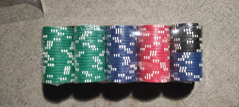 Jetoane POKER în ambalaj original BICYCLE