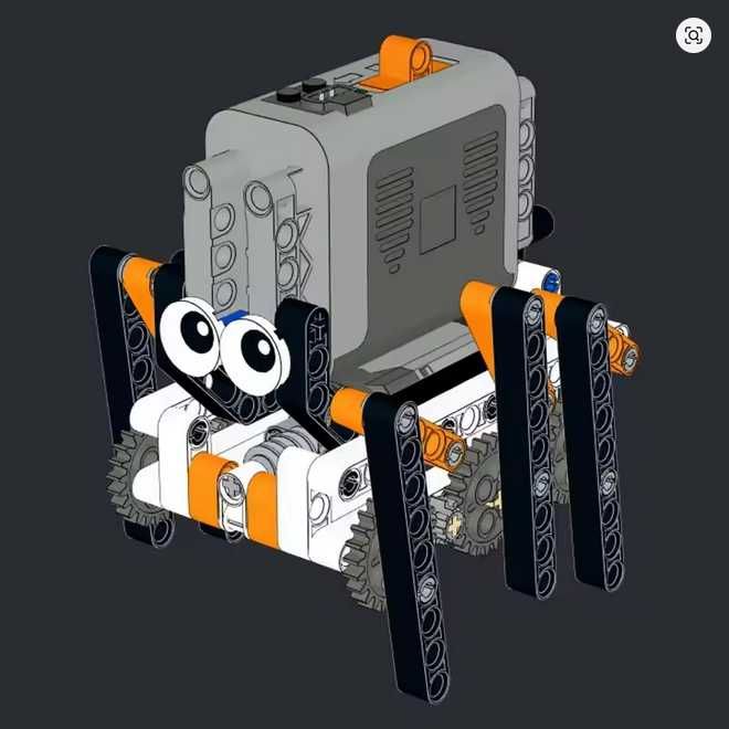 Joc constructii tip Lego Walking Spider Robot Stem