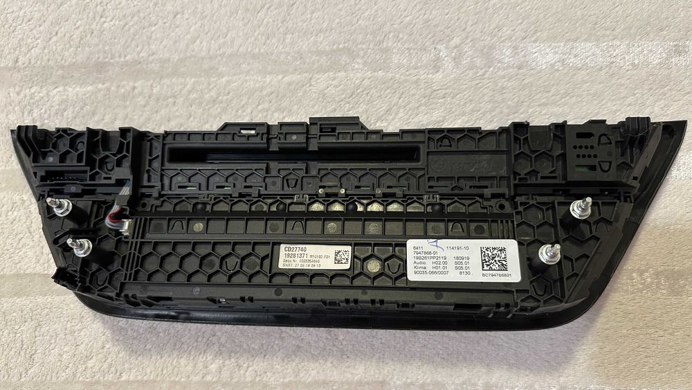 Panou clima/audio BMW Seria 5 G30 G31