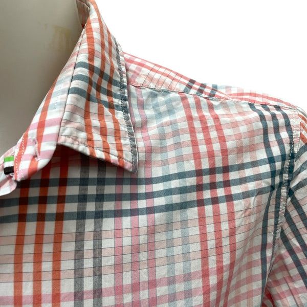 Карирана мъжка риза HUGO BOSS размер М / L