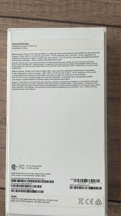 Iphone 14 Pro Max 256GB