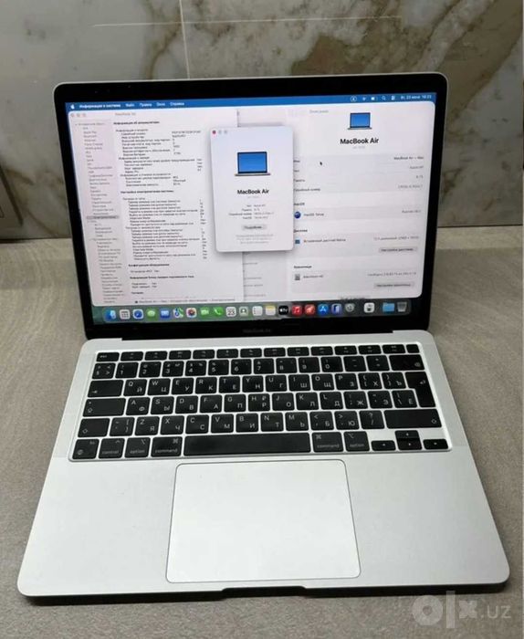 MacBook air m1 2020 silver