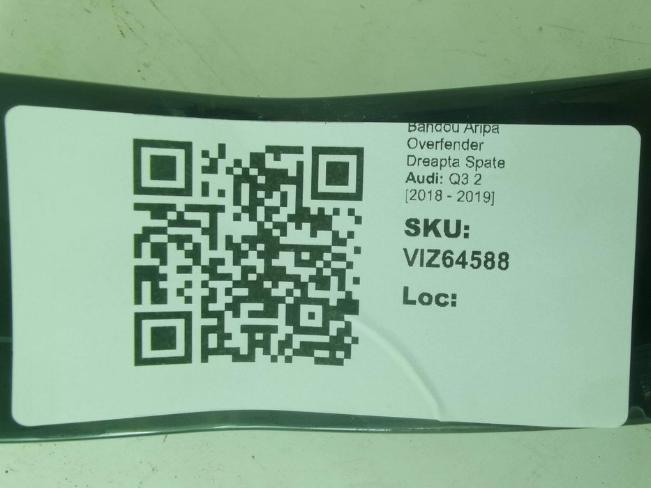 Ауди Кю 3 / Audi Q3 2 Оригинален заден десен разширител на калника в д