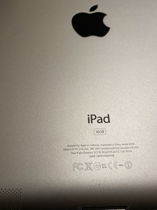 Apple iPad 2 – 16GB, Wi-Fi