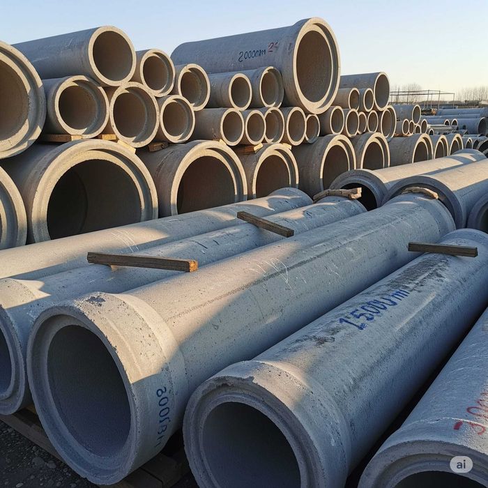 Tuburi Beton cu armatura dubla