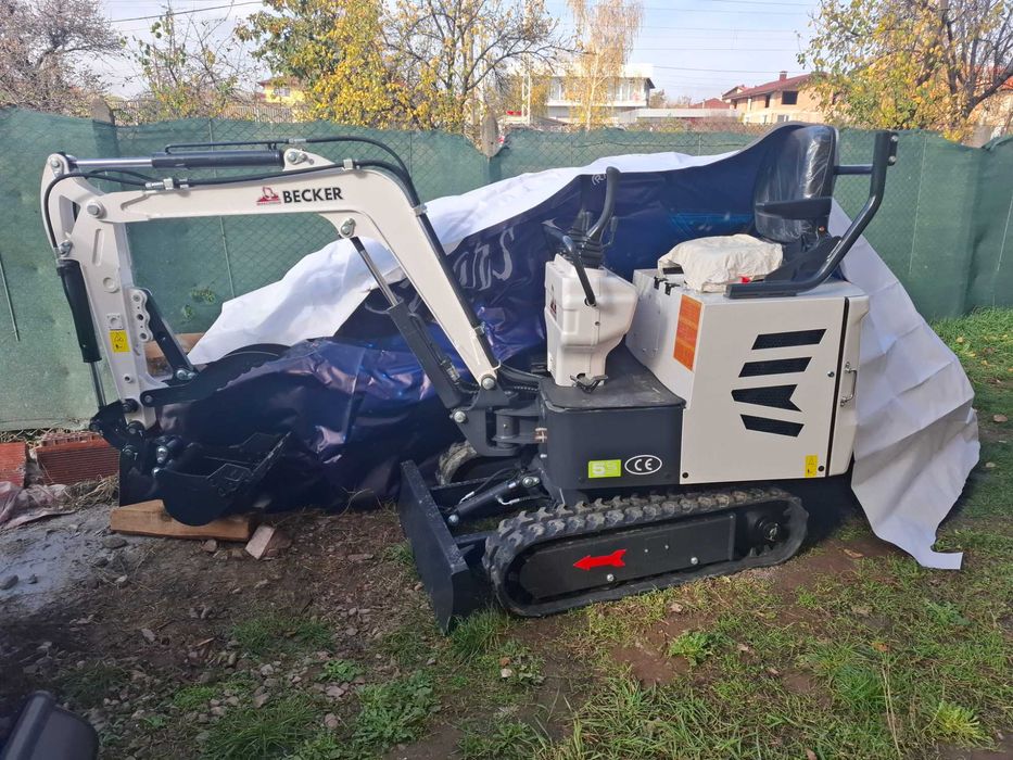 Услуги с мини багер и самосвал