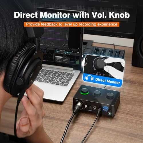 Аудио миксер FIFINE PC Audio Mixer USB XLR 48V