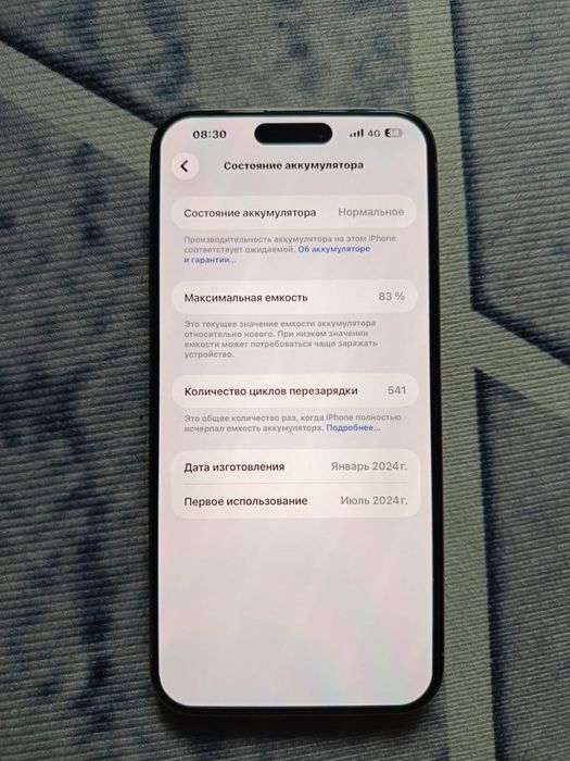 В продаже Iphone 15 pro max 256g.