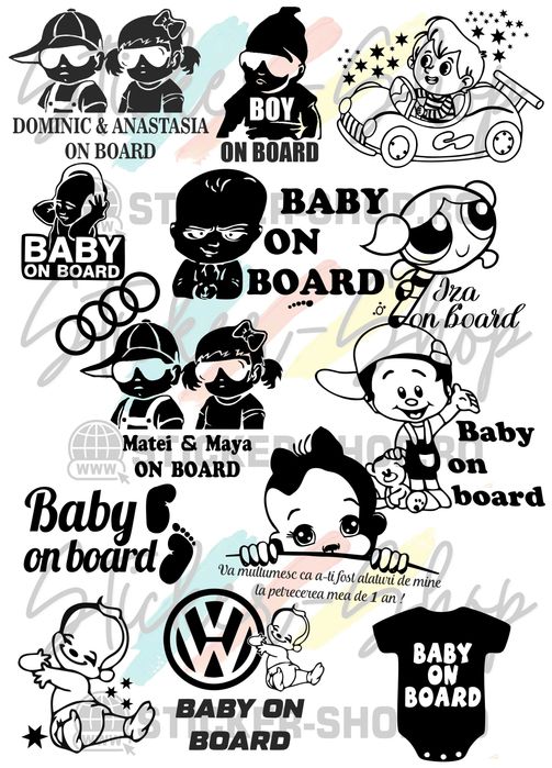 Sticker-shop – Stickere Personalizate auto personalizate