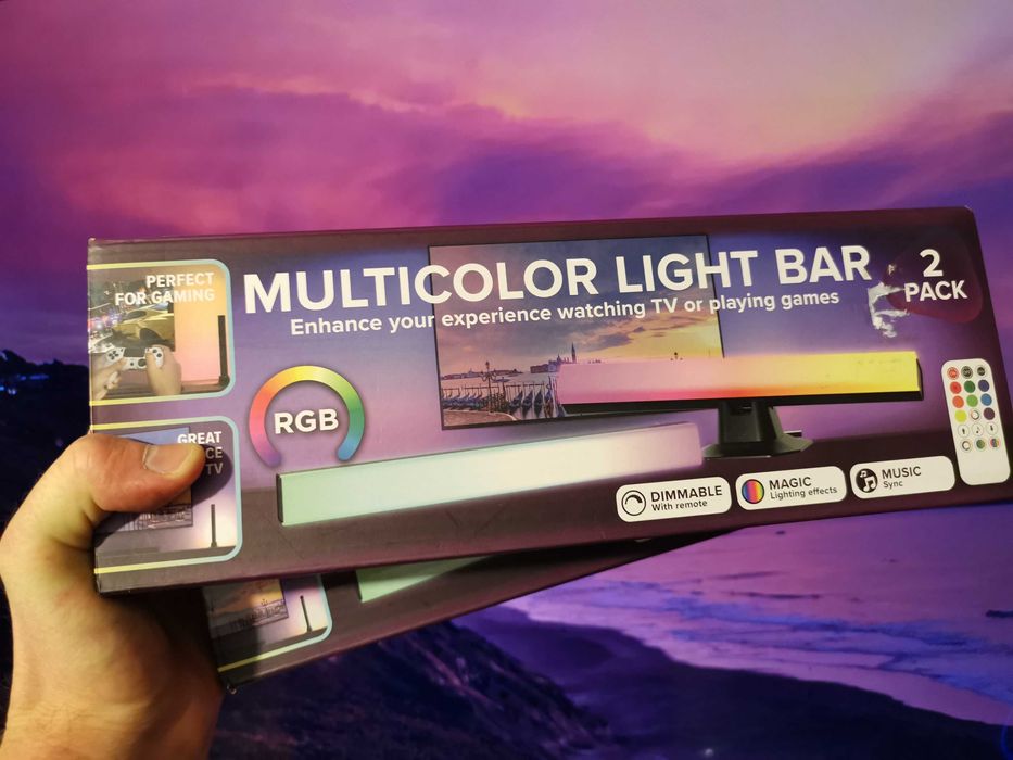 Смарт LED RGB барове за ТВ или монитор