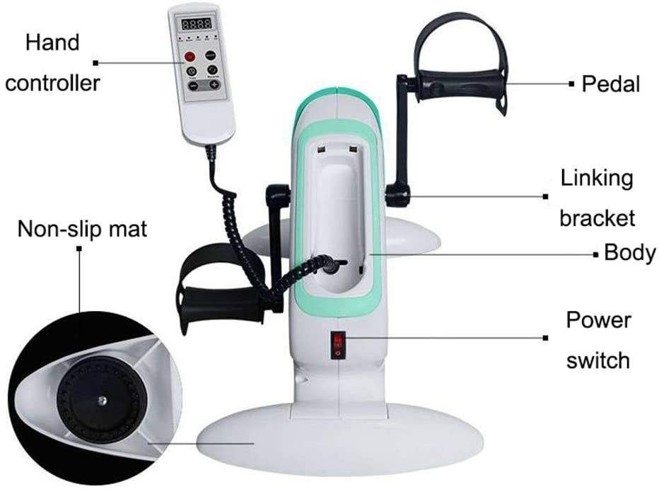 Велотренажер простой педальный с электроприводом