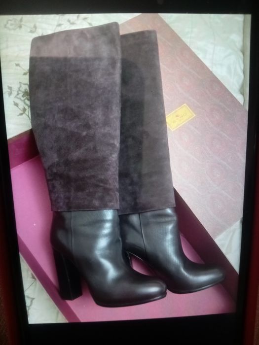 Сапоги Dior.Кожа замша