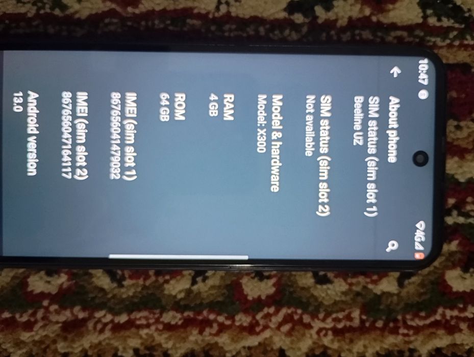 X300 smartfon telefon ideal