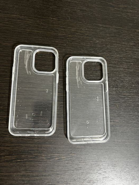 Прозрачные чехлы на iphone 15 pro max