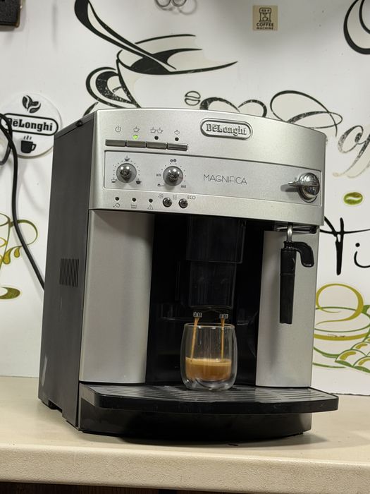 Кафемашина кафе автомат delonghi magnifica с гаранция