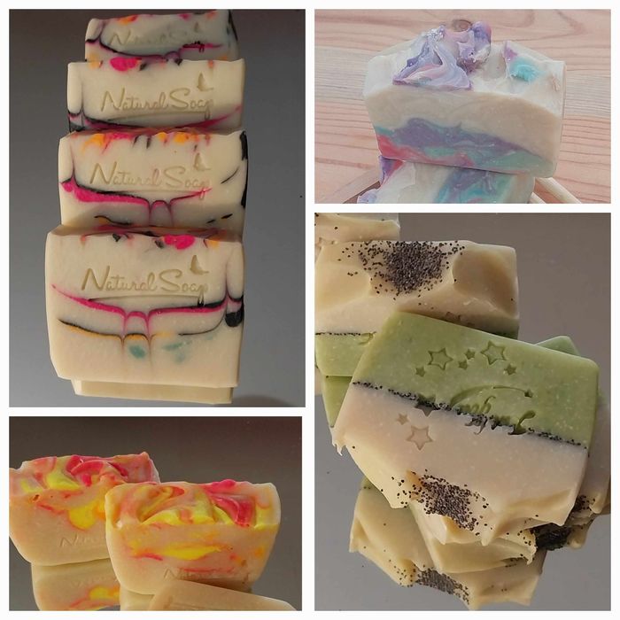 Изцяло натурални сапуни, ръчно изработени