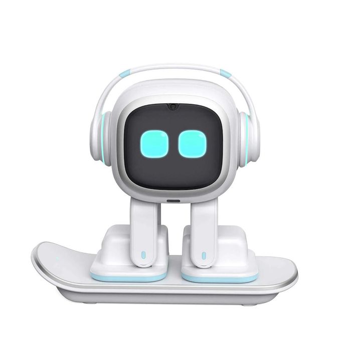 Интерактивный робот компаньон LIVING.AI EMO Robot цвет белый