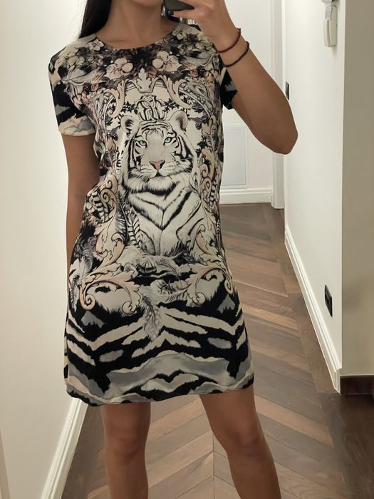 Rochie Roberto Cavalli matase