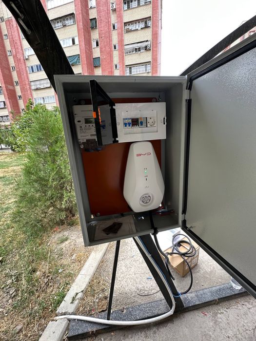 Установка зарядки для электромобилей , стабилизаторов