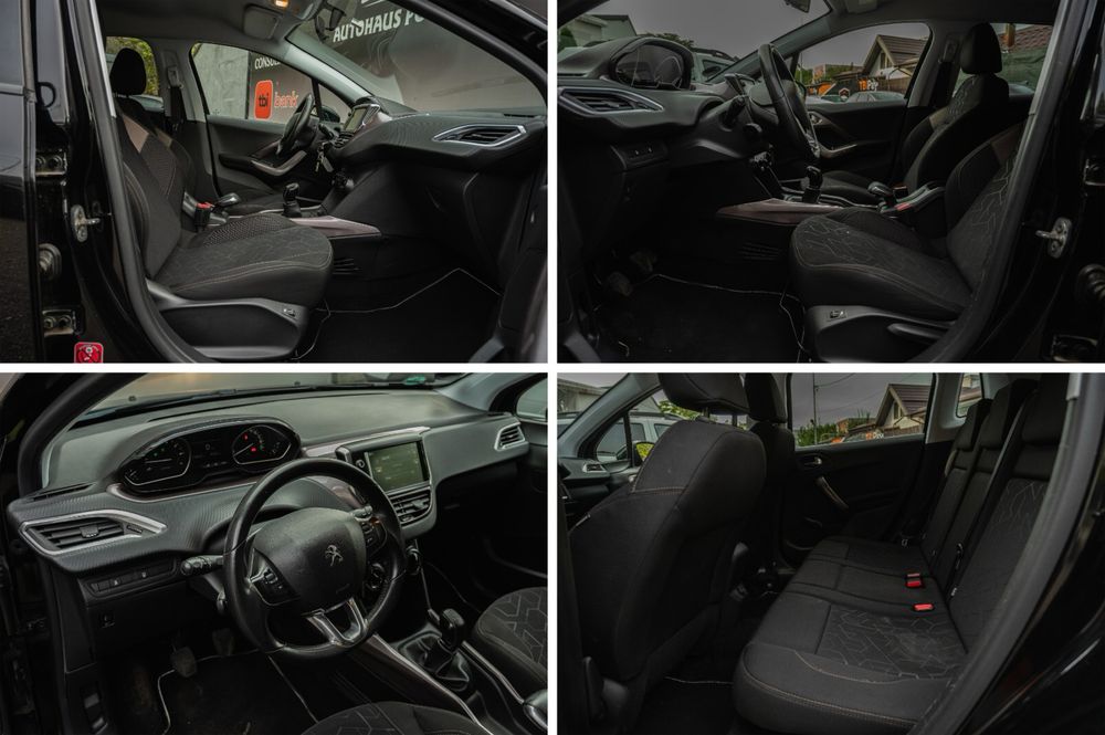 Peugeot 2008 -2014 - navigatie scaune incalzite - jante aliaj - senzori - carlig tractare - volan piele - comenzi volan - credit auto / rate / cash