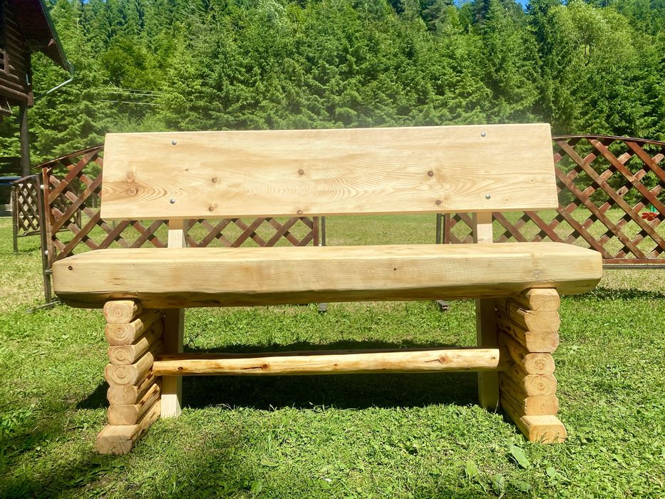 Mobilier terasa | rustic | lemn | masiv | traditional