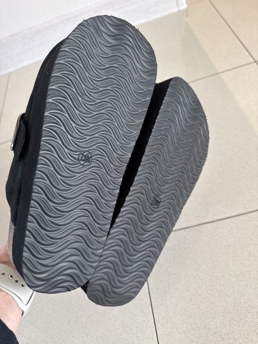 Чехли с мъхеста подплата - естествен велур - НОВИ!