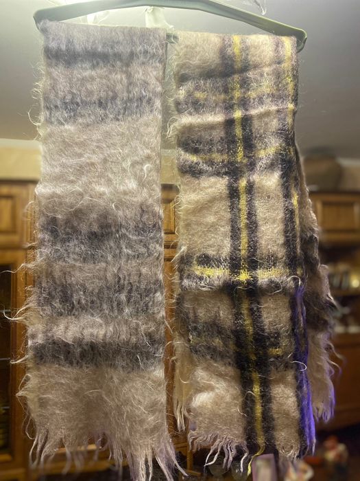 Махеровые шарфы мужские