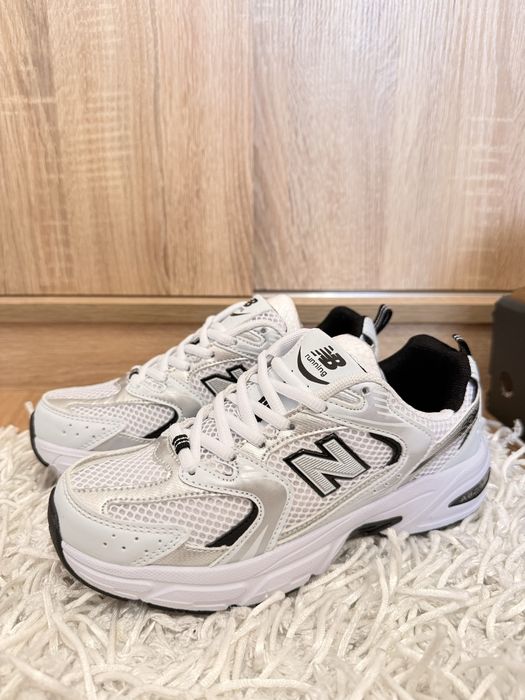 new balance 37 white black