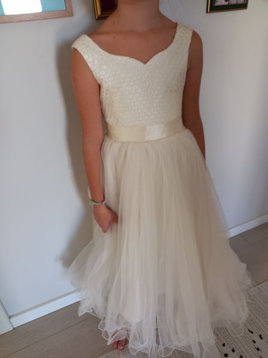 Rochie eleganta fetițe 7-8 ani