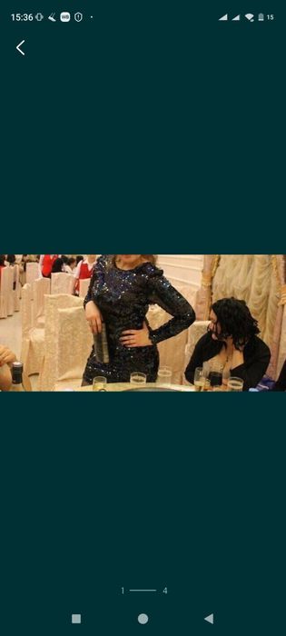 Платье . В пайетках . От Zara